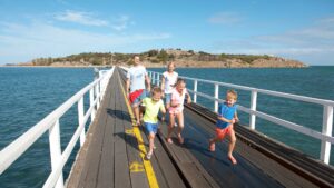 Victor Harbor locals on causeway