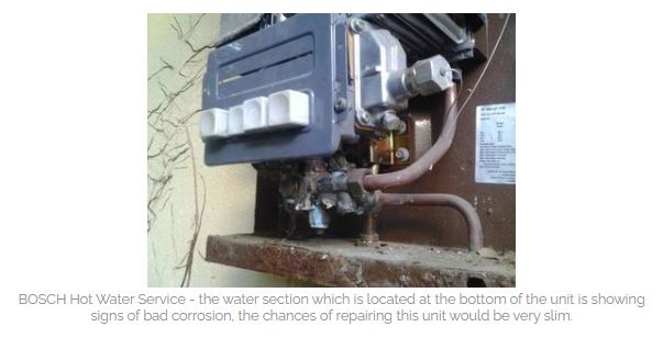 word out hot water system